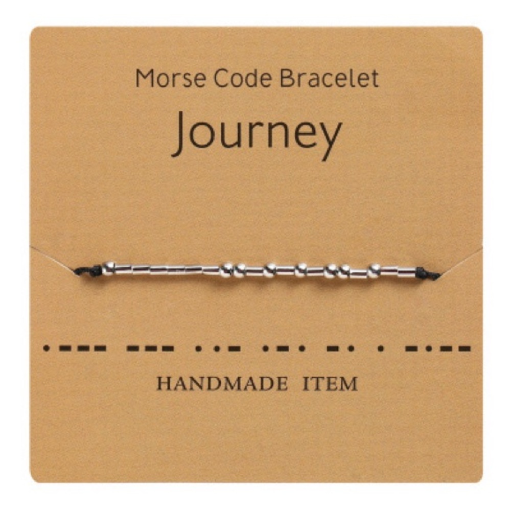 🎁🎁2/$18 Free with a min $50. 2/$20 Morse code bracelet - Picture 11 of 13